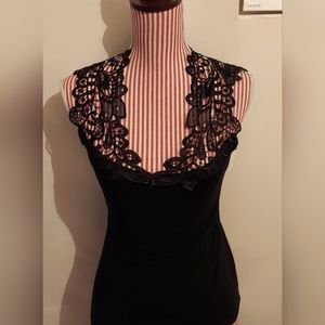 NWT ARIANNE FLORAL LACE TOP RETAILS $68 SIZE SMALL